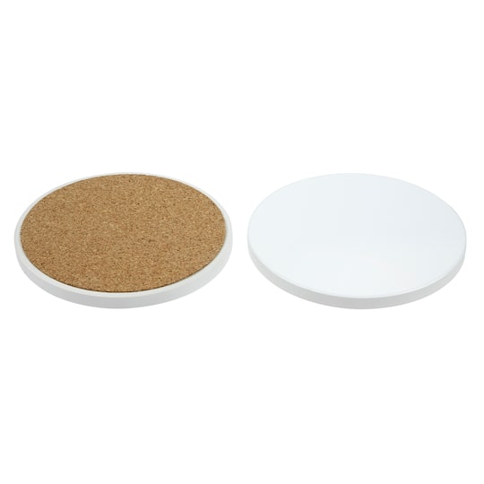 3.5&#x22; Round Sublimation Coasters by Make Market&#xAE;, 4ct.